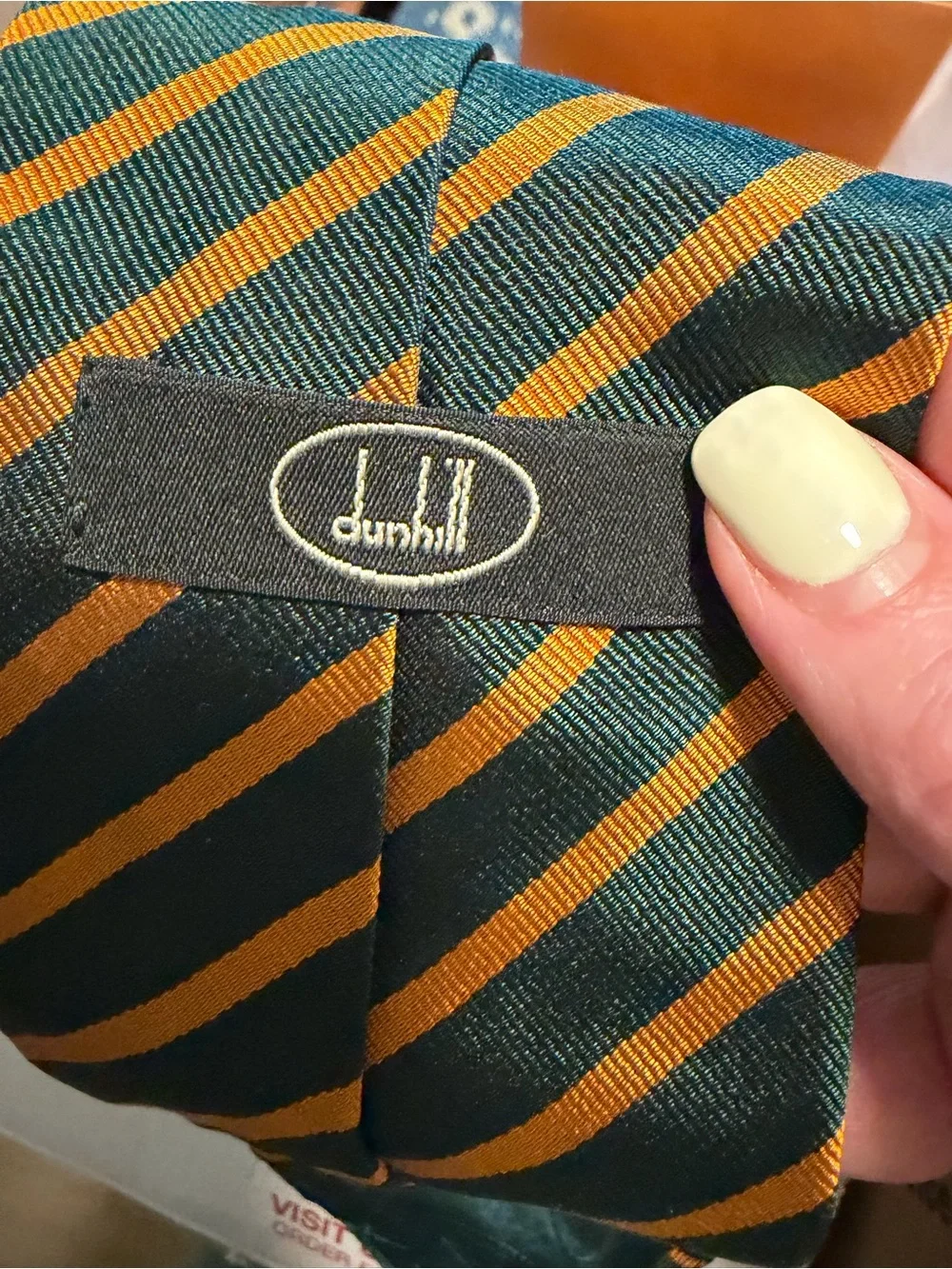 Designer Silk Tie Lot of 8 Hermès Gucci Prada Fendi Celine Dior Dunhill